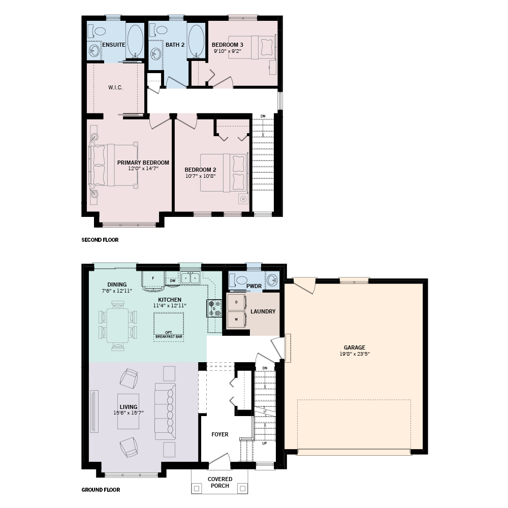 Cambridge floor plan from Quality Homes